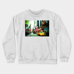 New York City Times Square America Crewneck Sweatshirt